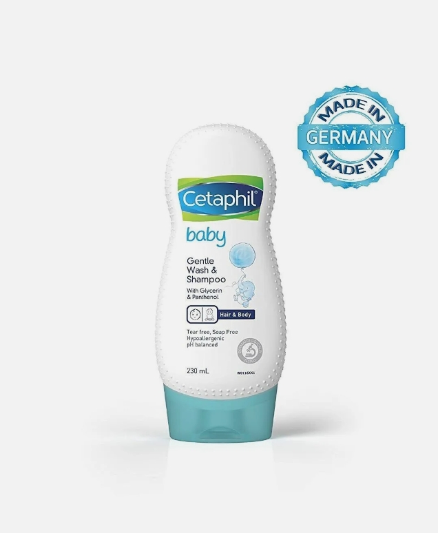 Cetaphil Baby Shampoo And Wash Hair Care Shampoo 230 ml (Pack Of 2)